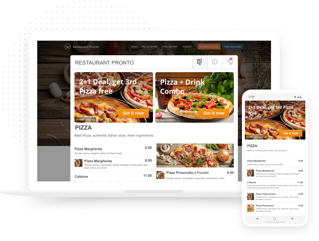 Create A Restaurant Menu And Start Selling Food Online