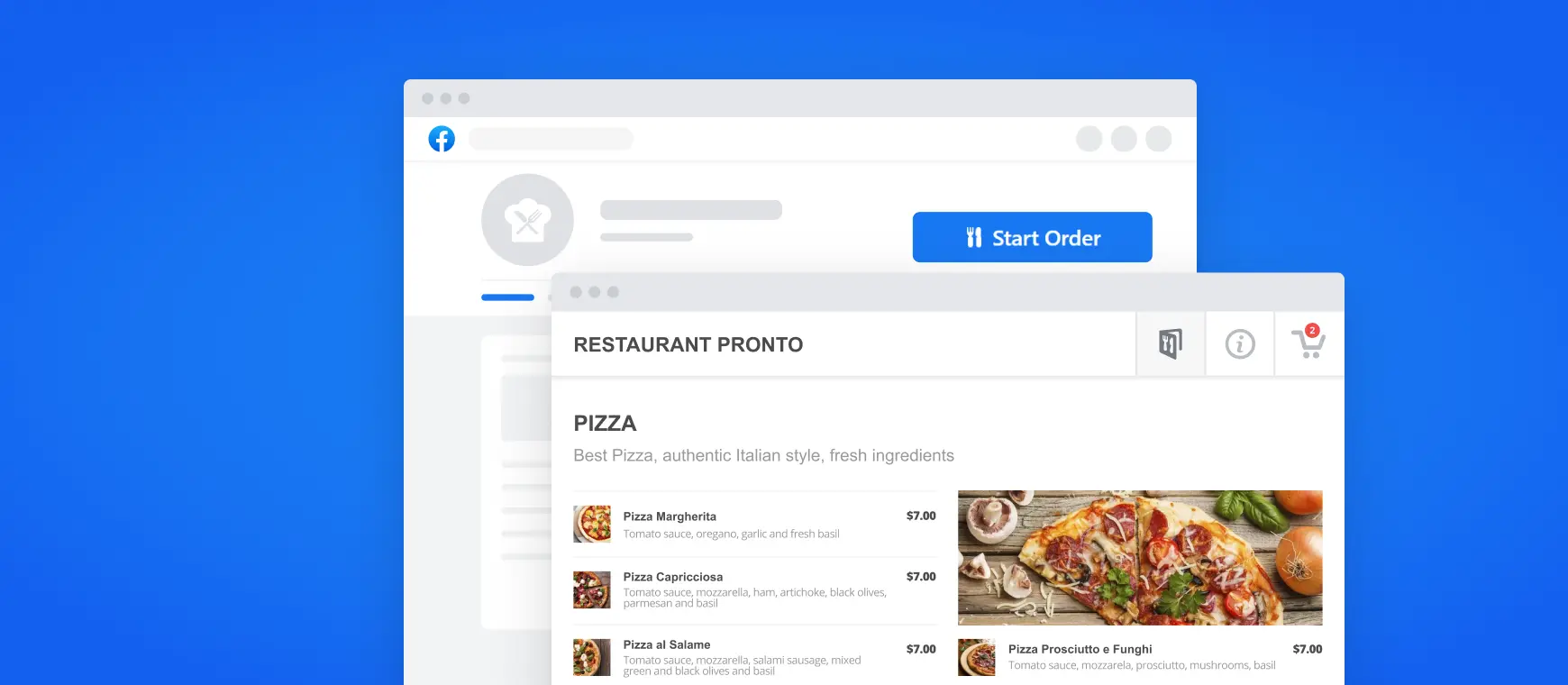 Now You Can Order Food With Facebook